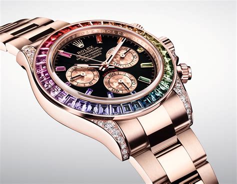 rolex cosmograph daytona everose rainbow|rolex 116595 rainbow price.